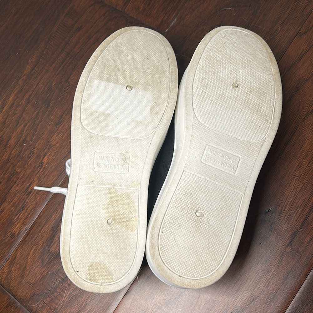 B&W Platform Sneakers - Picture 5 of 5